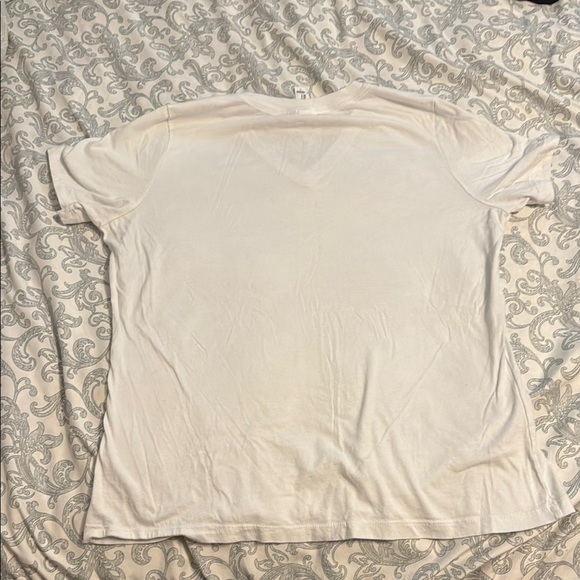 Bella Canvas White Short Sleeve Tee - Picture 3 of 3